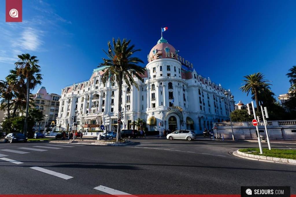 #28 1 Bdr Flat Ac Balcony Hper Central 10Mins To Beach & Old Town Nizza Kültér fotó